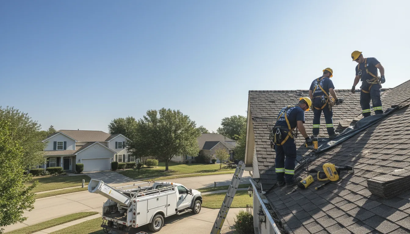 Emergency Roof Repair in Van Alstyne, TX near me